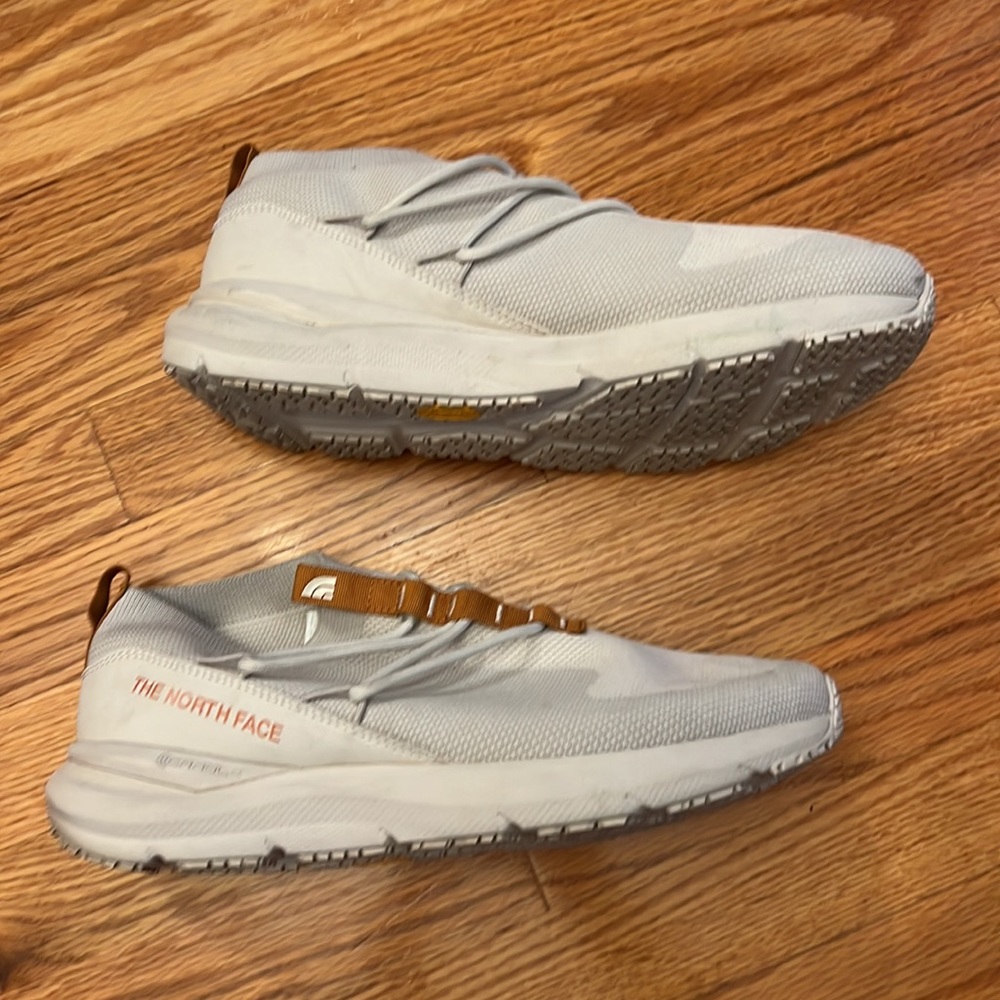 The North Face Men’s Slip On Sneakers in Clay With Tan Accents and Vibram Soles - Picture 3 of 7